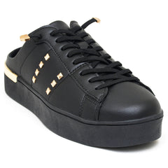 CRYSTAL BLACK SNEAKERS