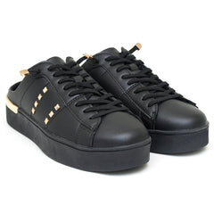 CRYSTAL BLACK SNEAKERS