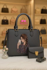 Selfie Girl Premium Handbag Set