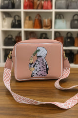 Elegant Hijabi Art Crossbody Bag